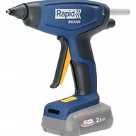 Tavná lepicí pistole RAPID BGX500 akumulátorová ⌀12mm, - P4A 18V set vč. aku a nabíječe