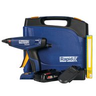 Tavná lepicí pistole RAPID BGX500 akumulátorová ⌀12mm, - P4A 18V set vč. aku a nabíječe