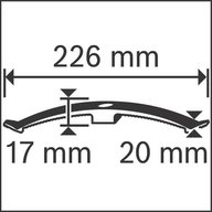Příchytka - Kabelový oblouk BOSCH PRO EPB do 16 kabelů 3x1,5 mm²