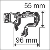 Příchytka - Kabelový držák BOSCH PRO EPH do 20 kabelů 3x1,5 mm²