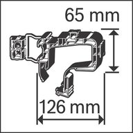 Příchytka - Kabelový držák BOSCH PRO EPH do 40 kabelů 3x1,5 mm²
