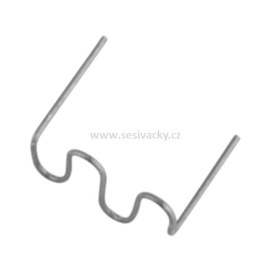 SPOJOVAČE - spony pro svařování plastů VYSOKÁ VLONA "VV" 0,6mm / 15mm